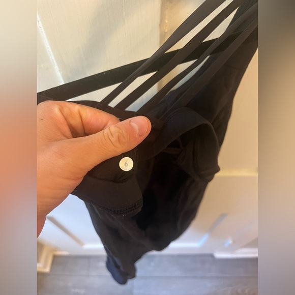 Lululemon Wild Tank Top Heathered Black / Grey Size 6 - Picture 12 of 15